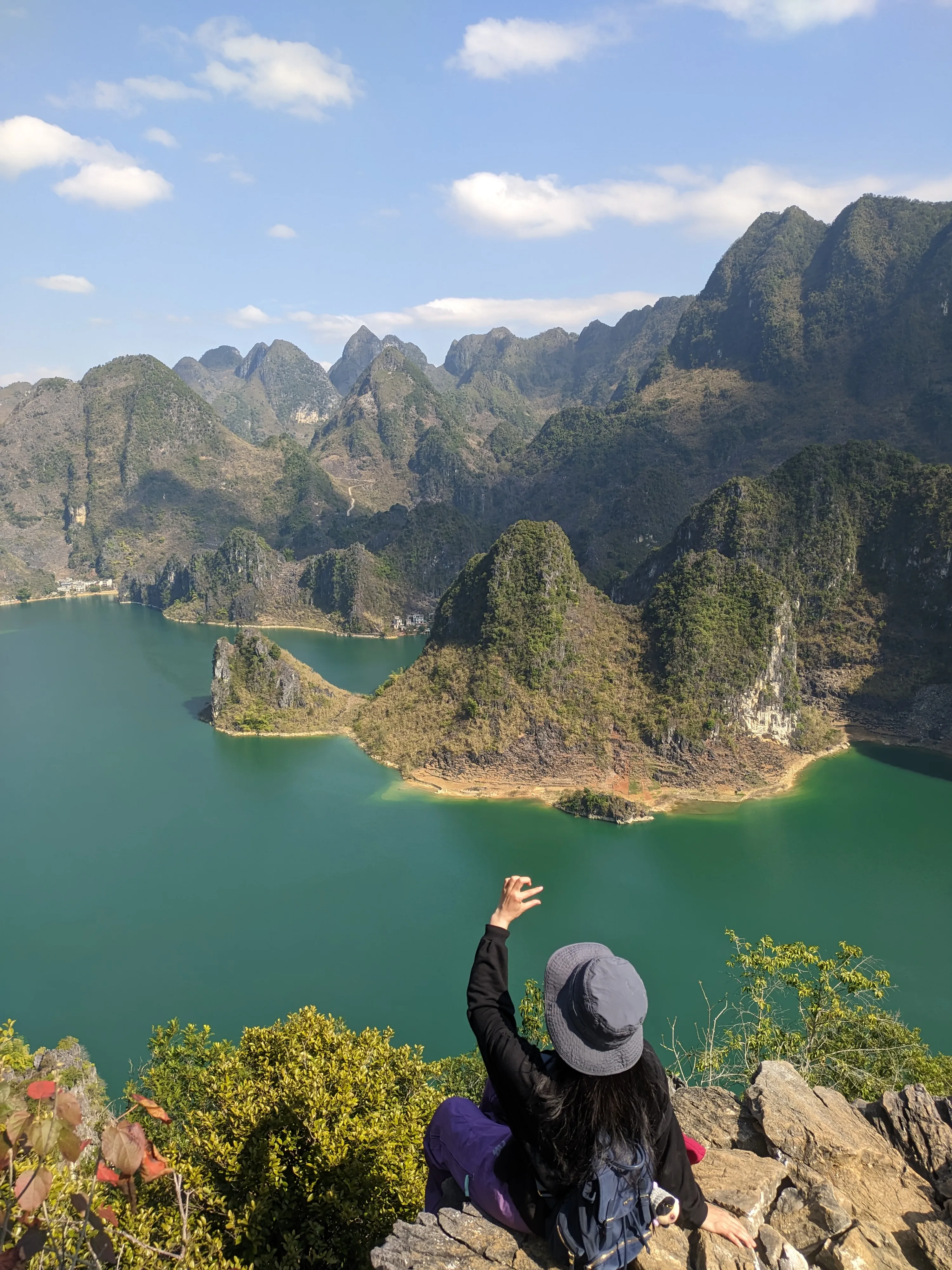 浩坤湖爬山徒步景色 (32)-凤凰山