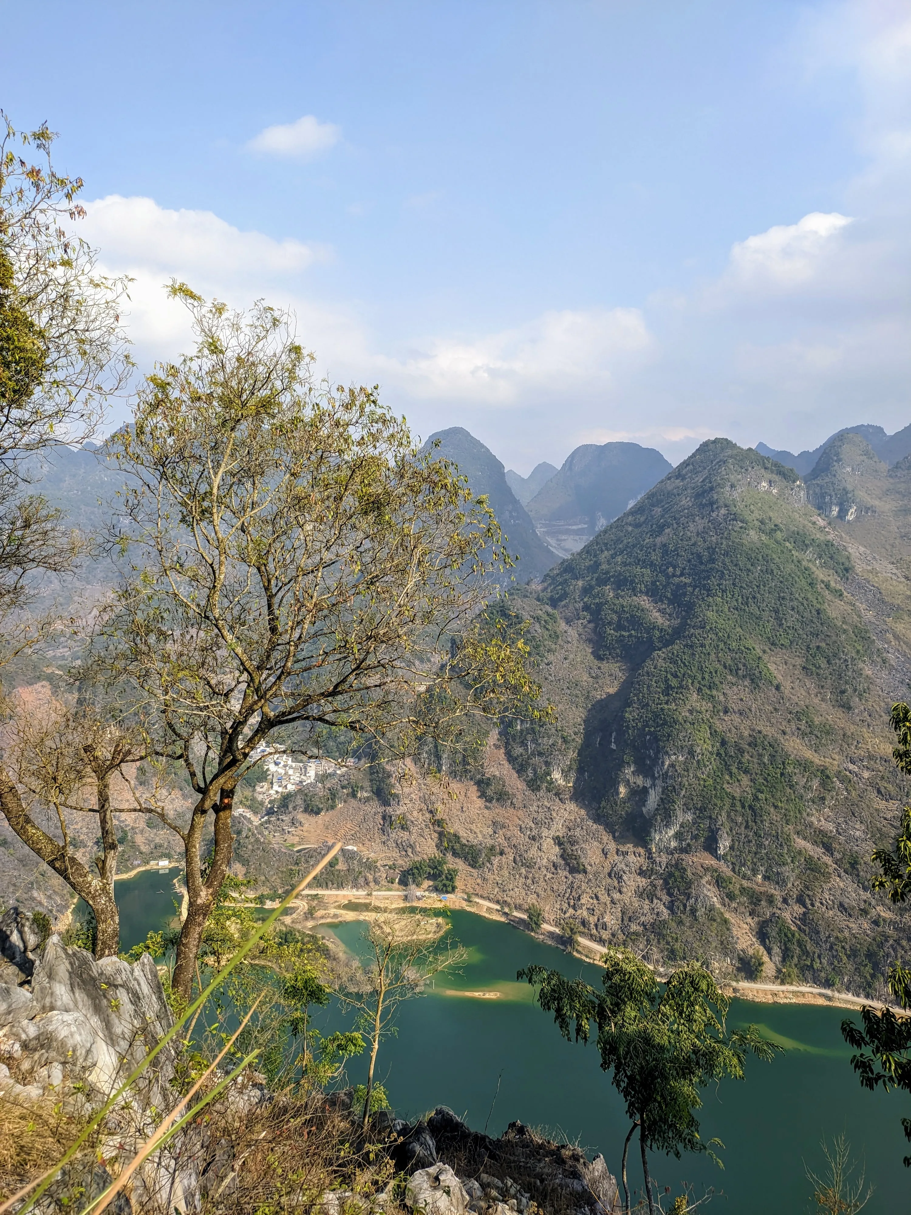 浩坤湖爬山徒步景色 (34)-弄外屯