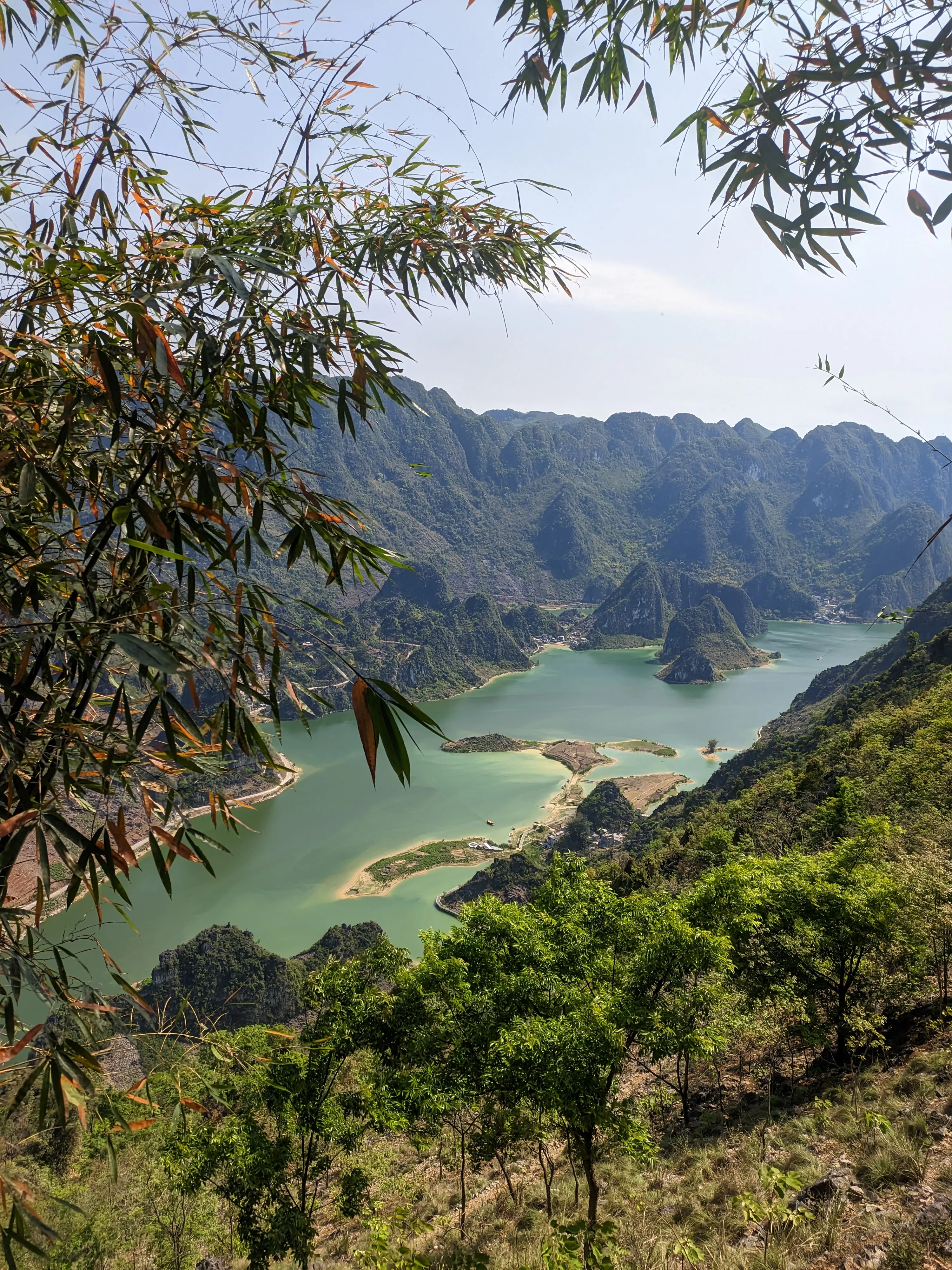 浩坤湖爬山徒步景色 (38)-弄外屯