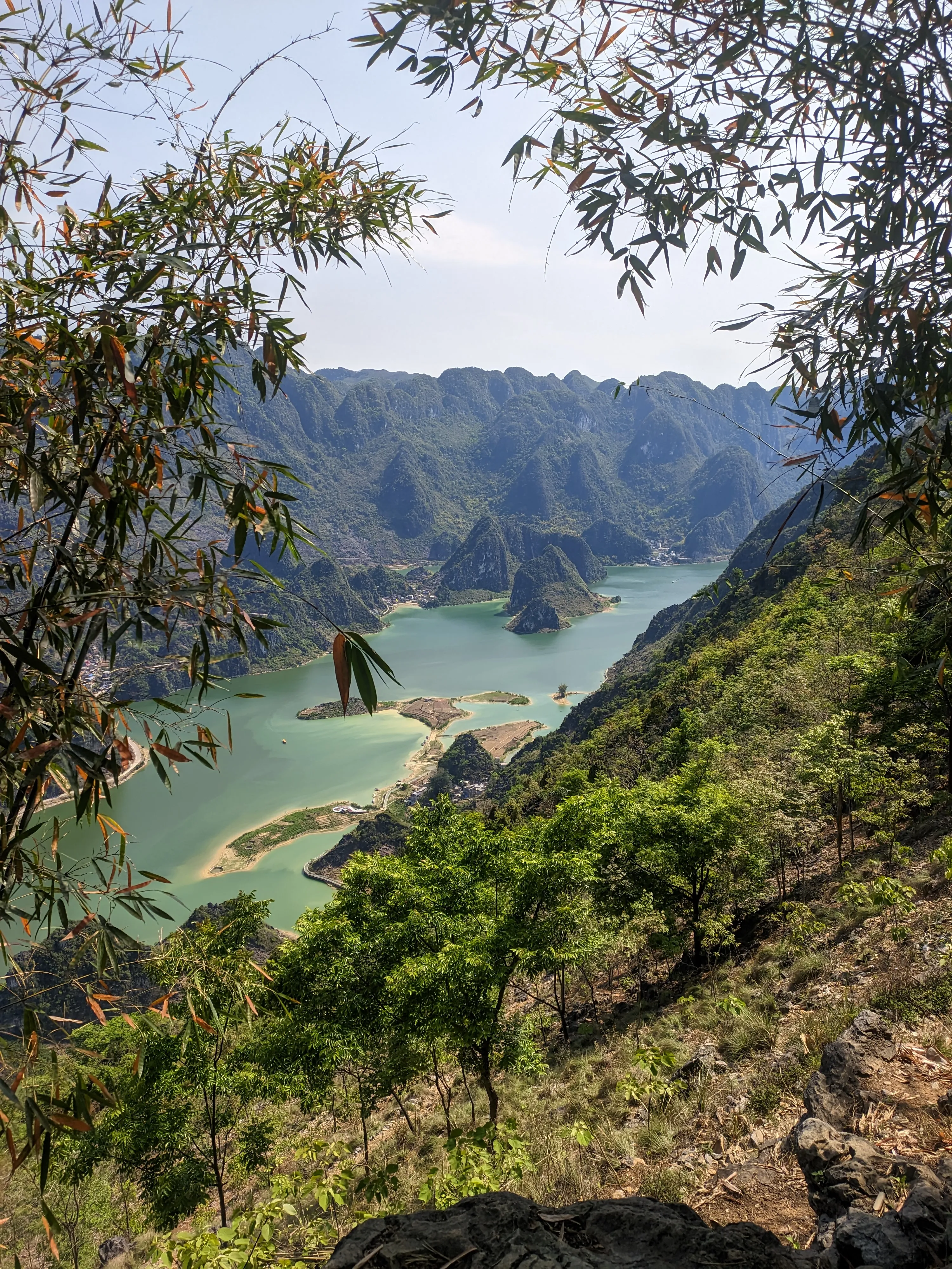 浩坤湖爬山徒步景色 (41)-弄外屯
