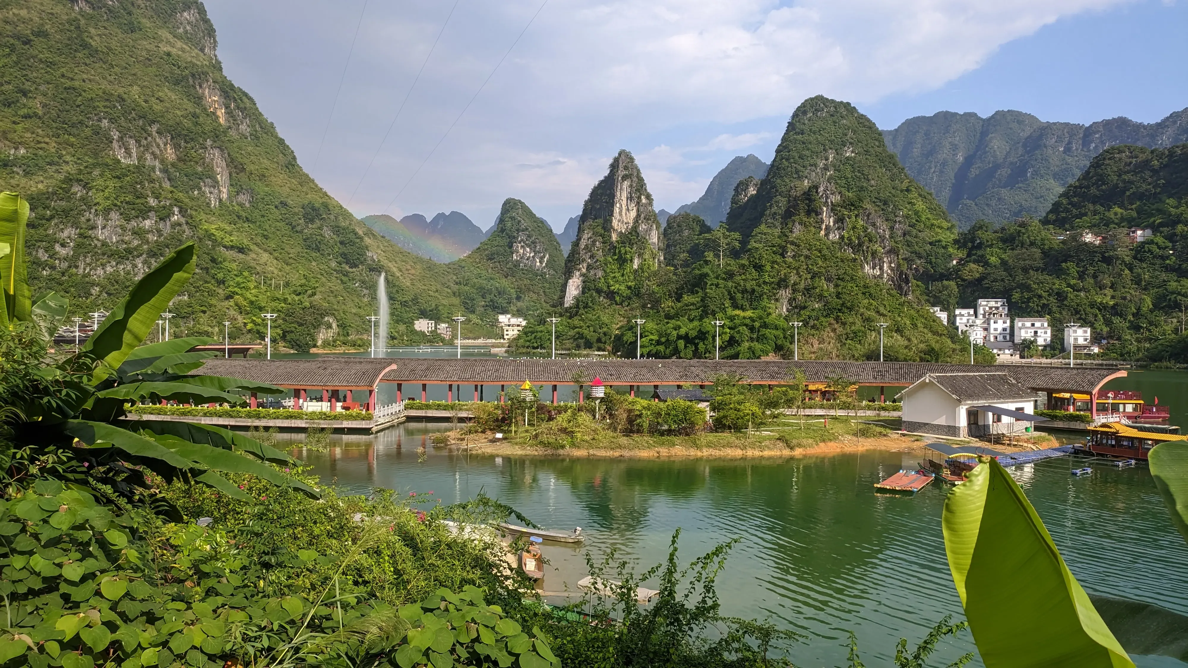 浩坤湖环湖公路景色 (24)-渔人码头