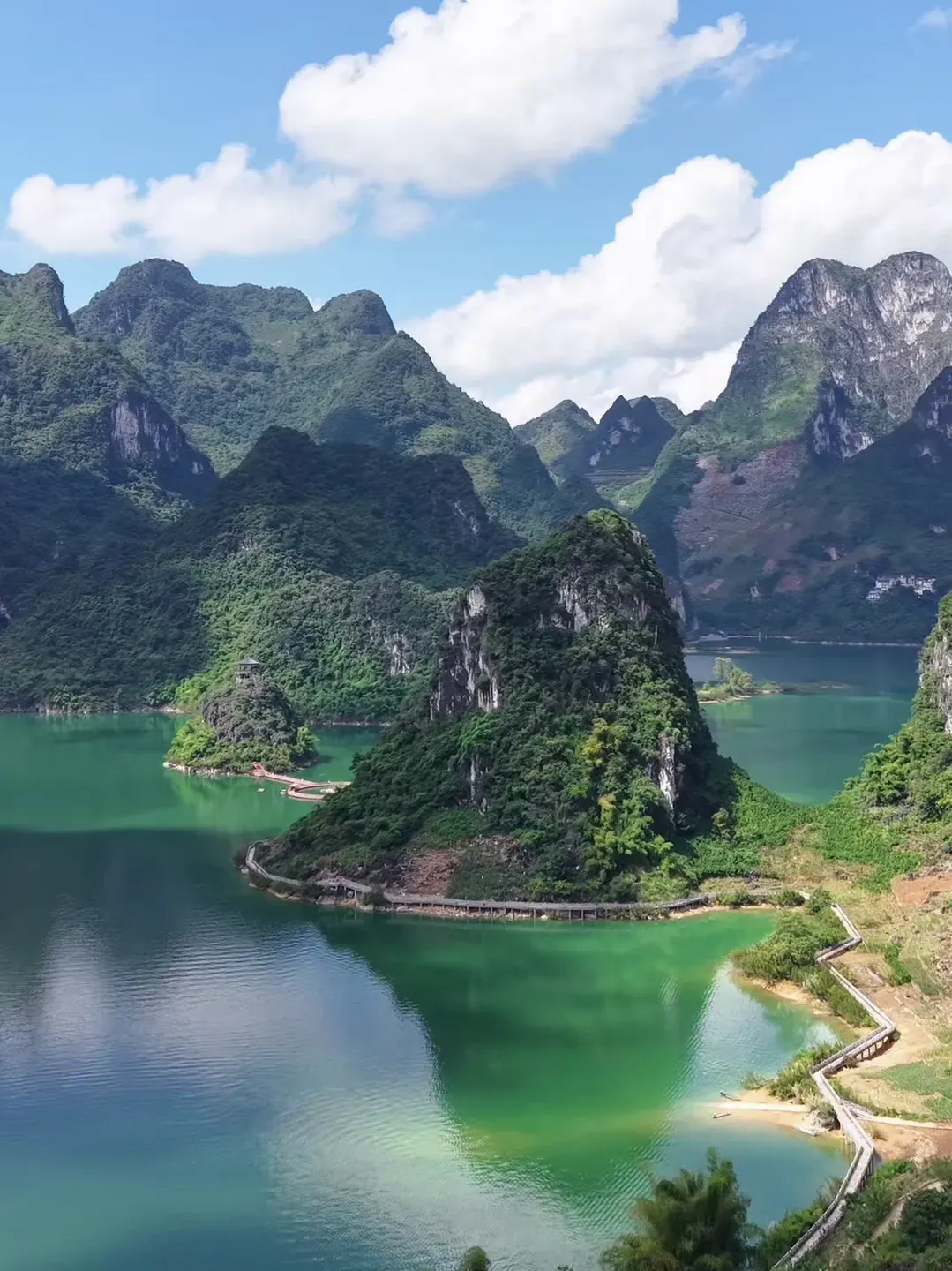 浩坤湖航拍视角景色 (43)