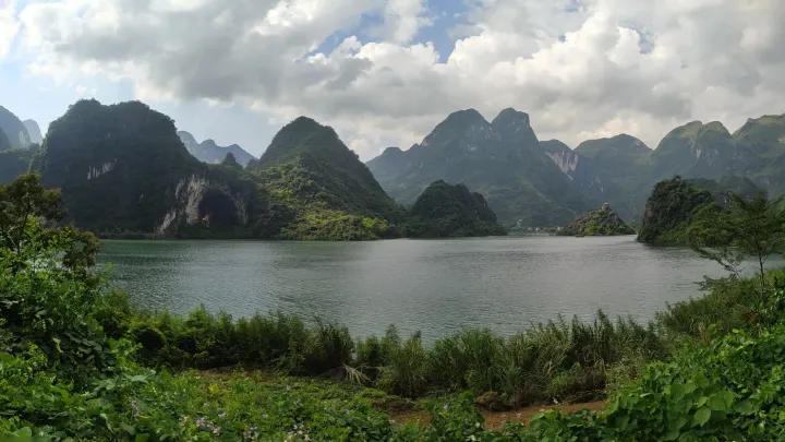 浩坤湖环湖公路景色 (13)