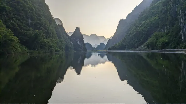 浩坤湖骑行栈道景色 (10)