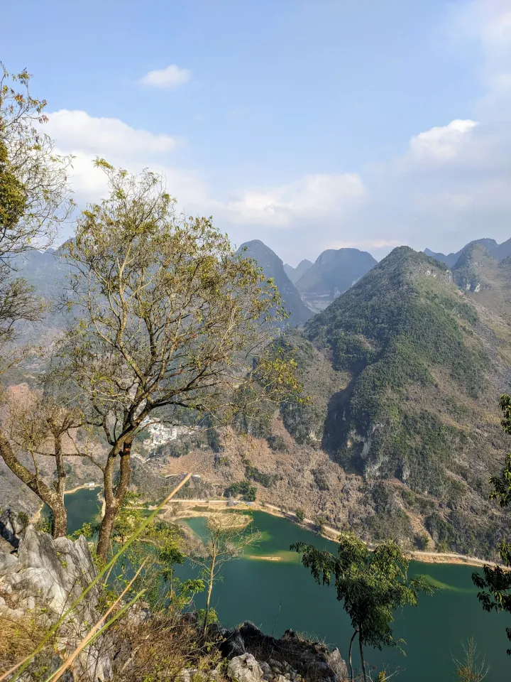 浩坤湖爬山徒步景色 (34)-弄外屯
