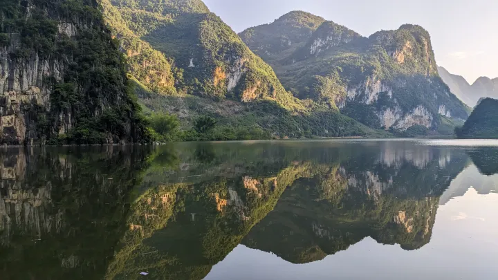 浩坤湖骑行栈道景色 (4)