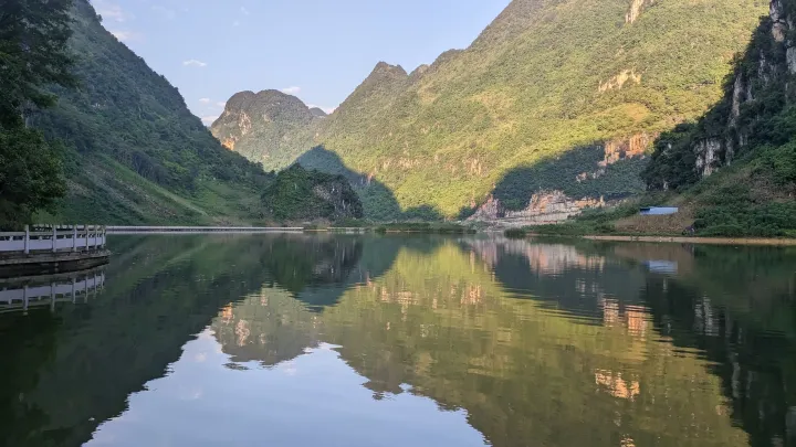 浩坤湖骑行栈道景色 (14)