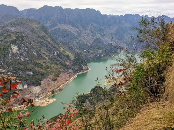 浩坤湖爬山徒步景色 (8)-弄外屯
