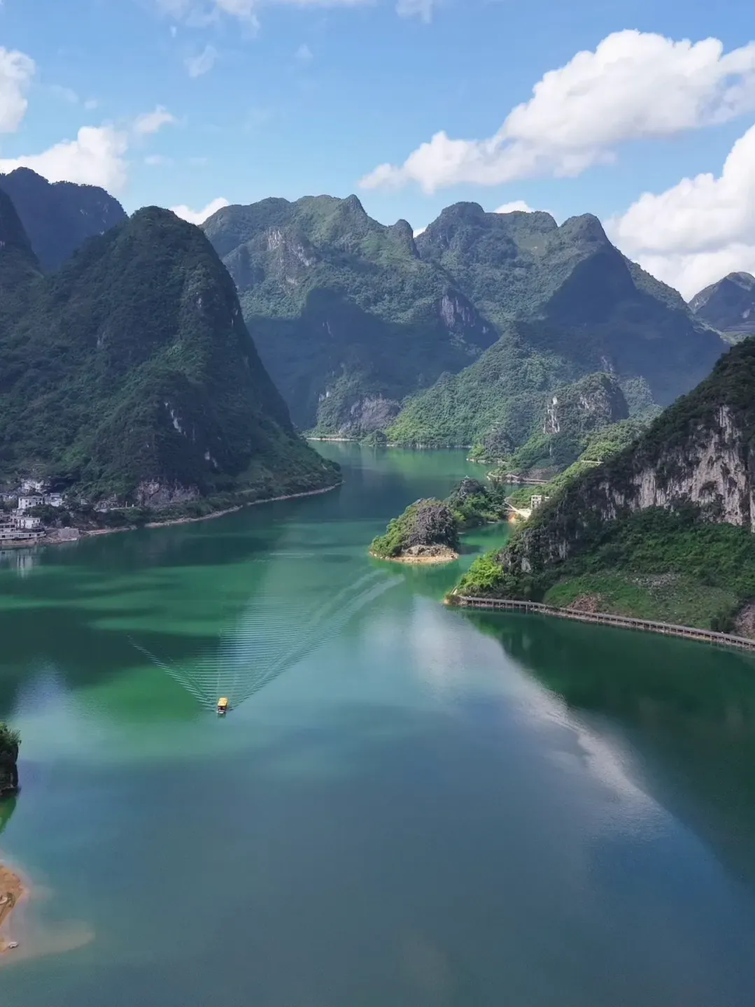 浩坤湖航拍视角景色 (41)