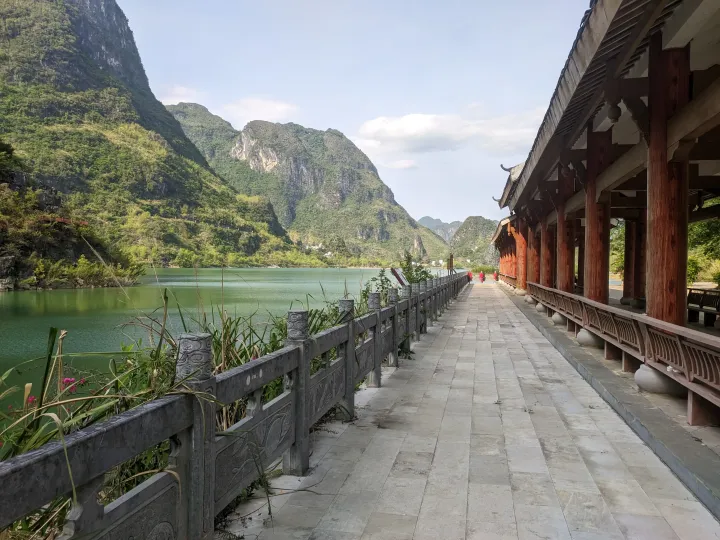 浩坤湖环湖公路景色 (86)-浩坤码头