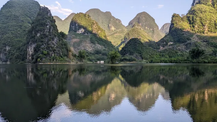 浩坤湖骑行栈道景色 (20)