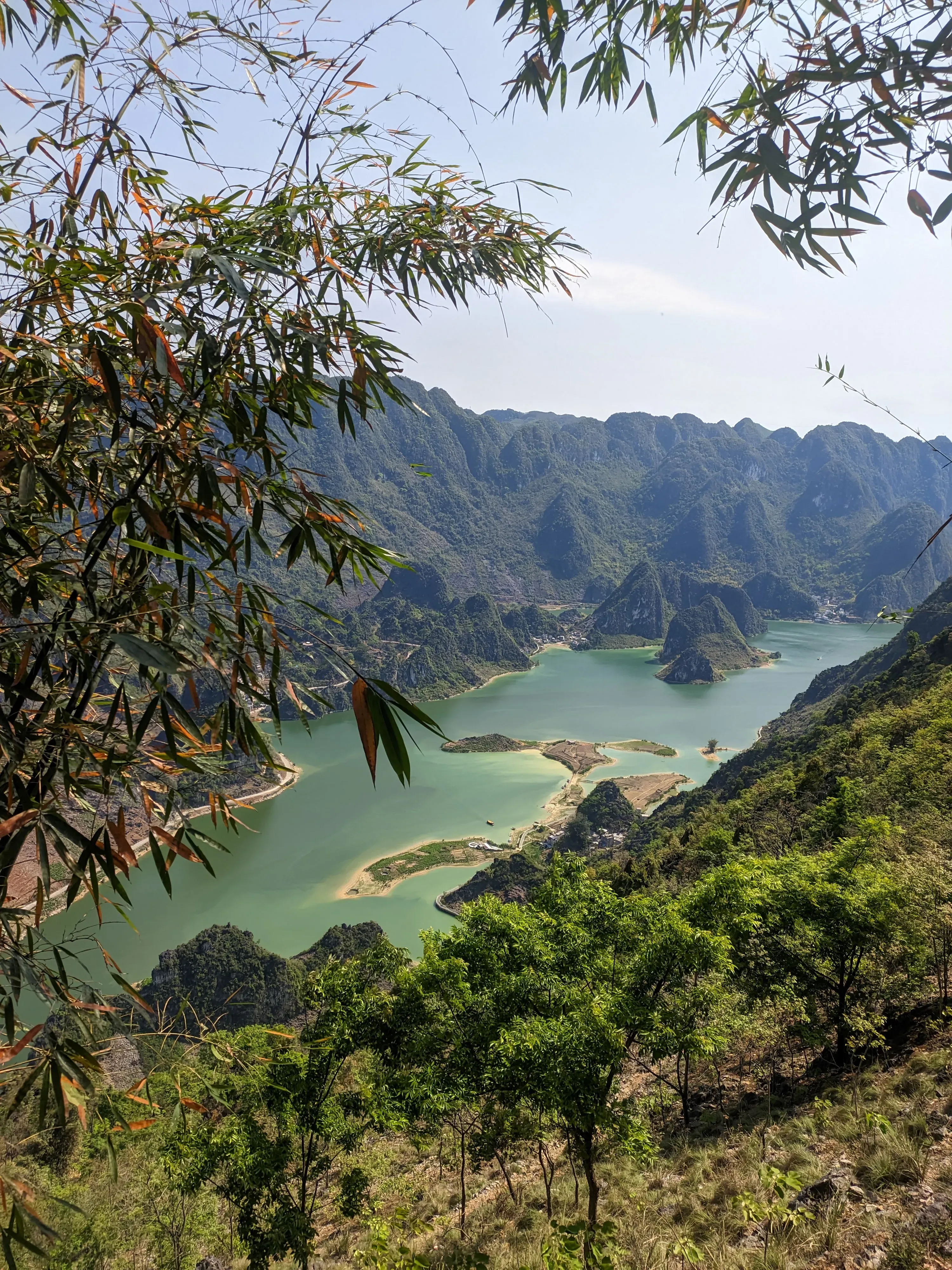 浩坤湖爬山徒步景色 (38)-弄外屯