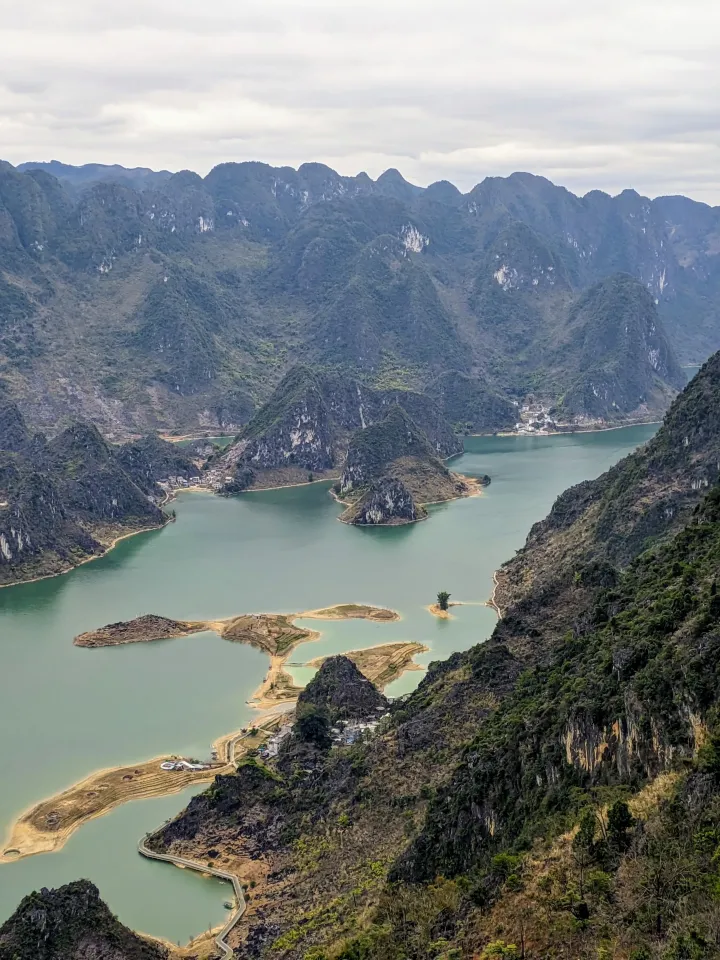 浩坤湖爬山徒步景色 (31)-弄外屯