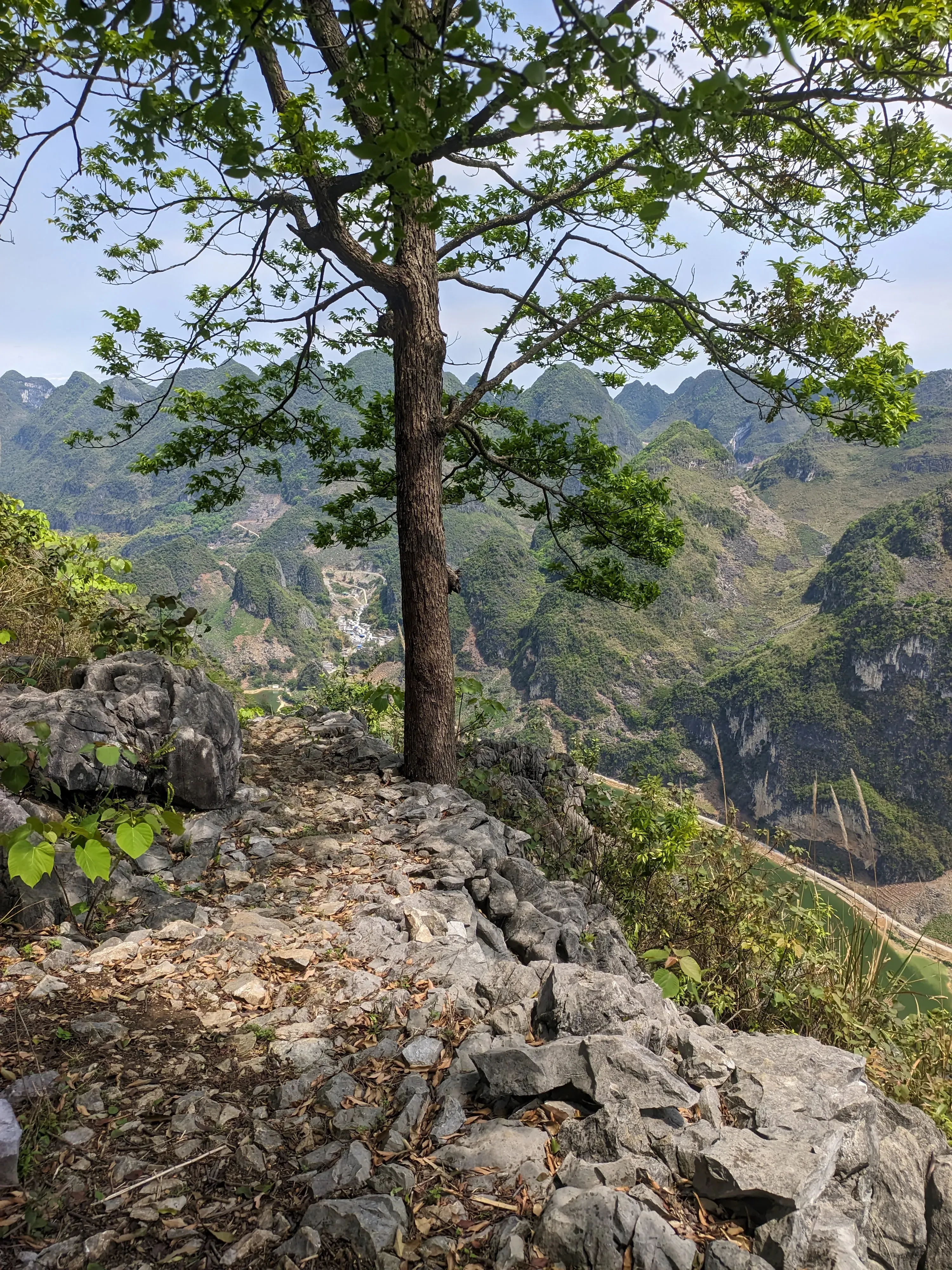 浩坤湖爬山徒步景色 (39)-弄外屯