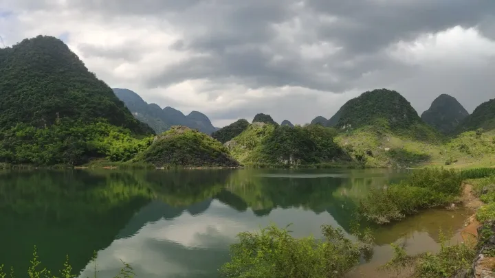 浩坤湖环湖公路景色 (9)