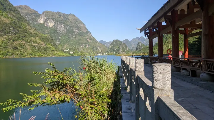 浩坤湖环湖公路景色 (46)-浩坤码头