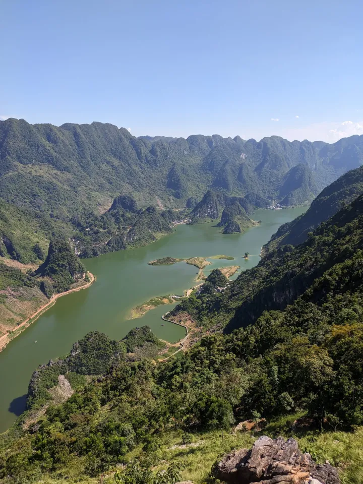 浩坤湖爬山徒步景色 (48)-弄外屯