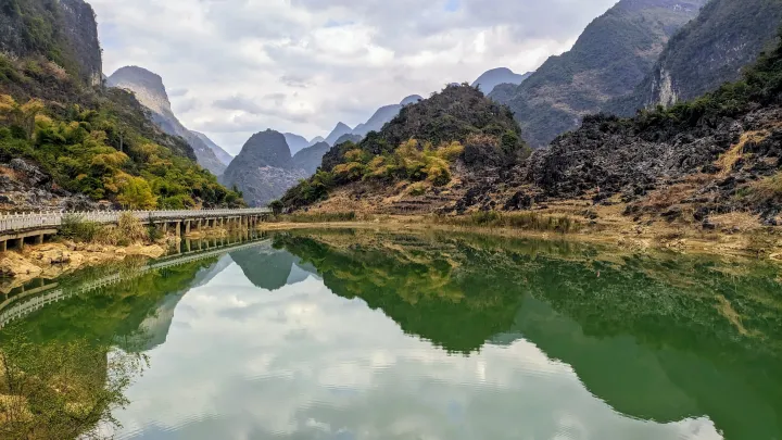 浩坤湖骑行栈道景色 (32)