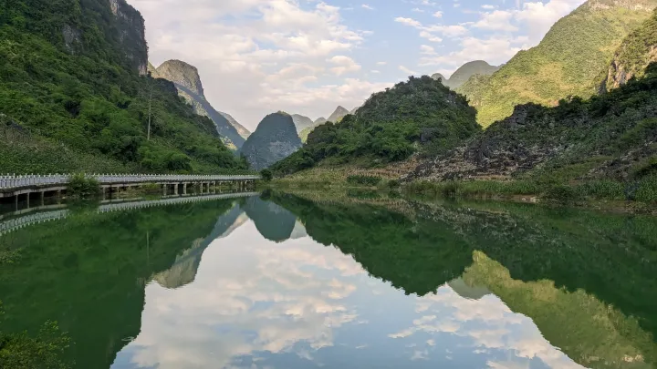 浩坤湖骑行栈道景色 (16)