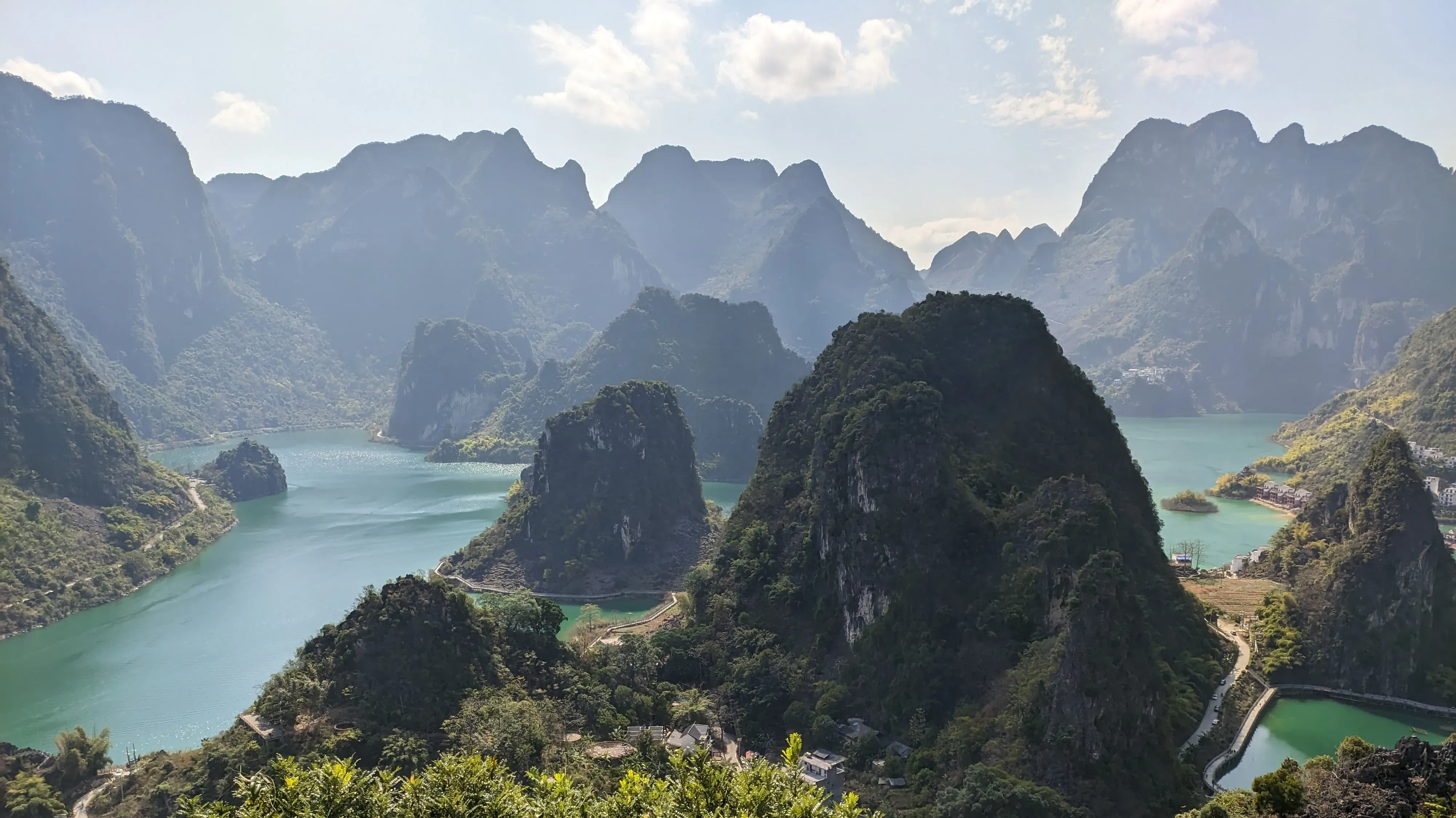 浩坤湖爬山徒步景色 (18)-凤凰山