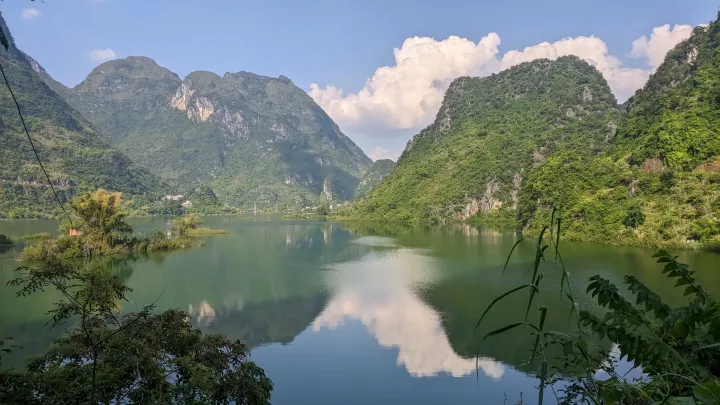 浩坤湖环湖公路景色 (4)