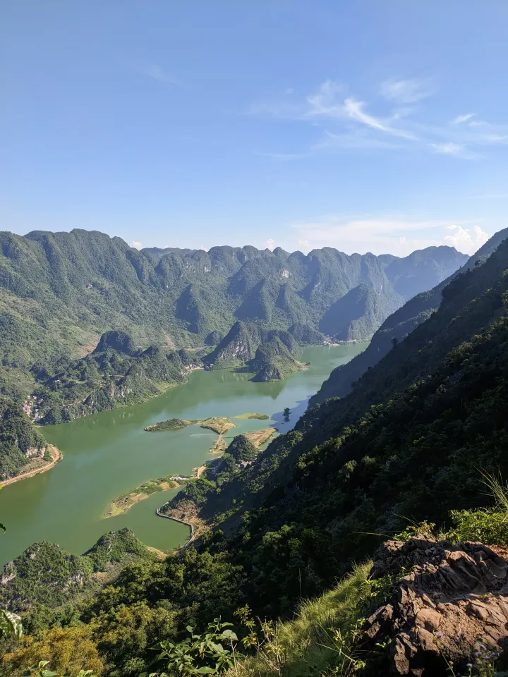 浩坤湖爬山徒步景色 (50)-弄外屯