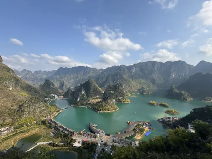 浩坤湖爬山徒步景色 (12)-天门山