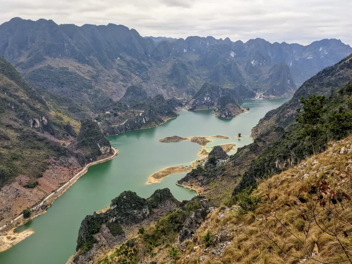 浩坤湖爬山徒步景色 (9)-弄外屯