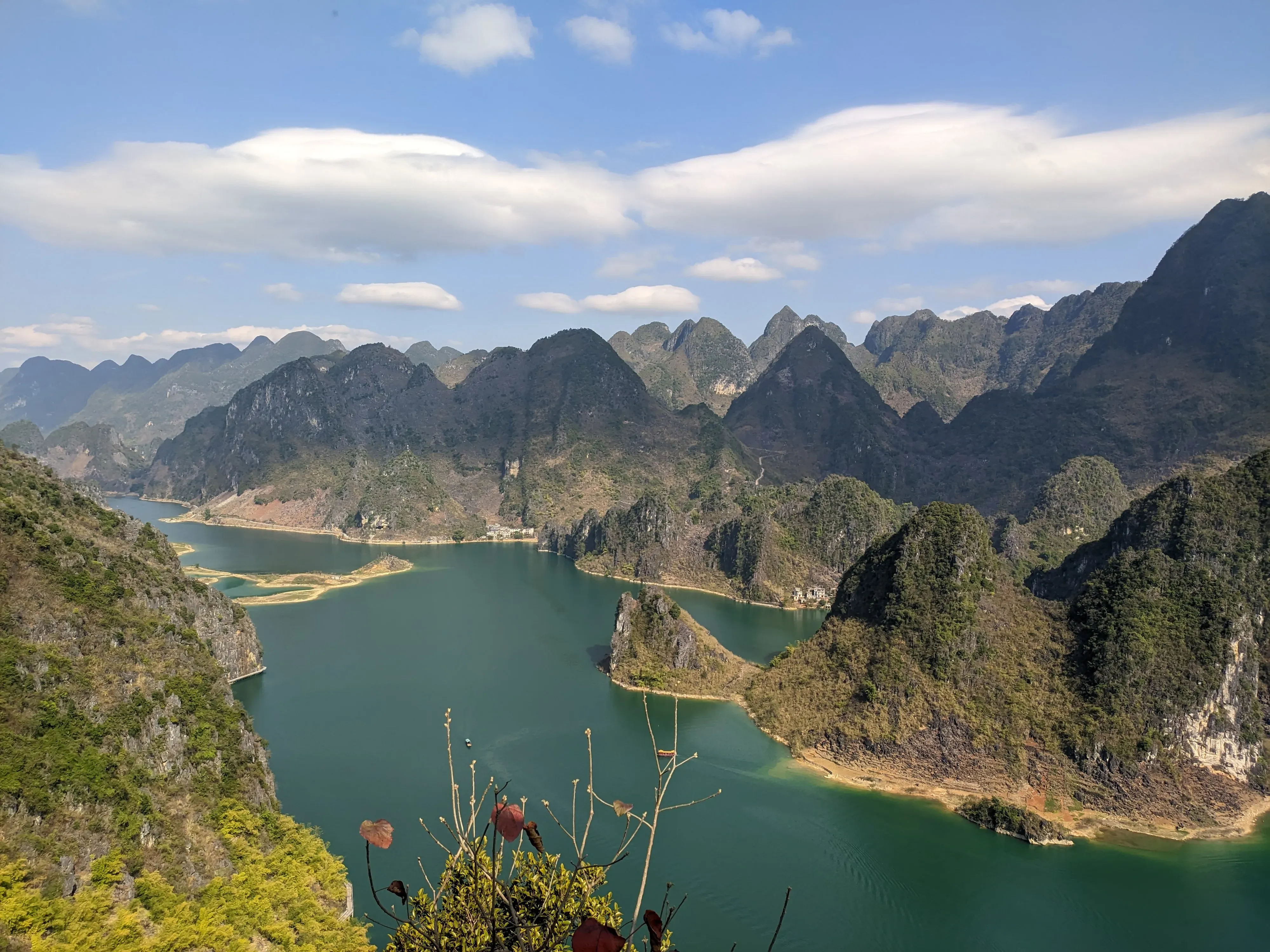 浩坤湖爬山徒步景色 (21)-凤凰山